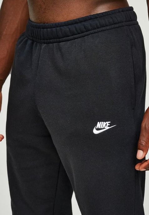Nike Heren Sportswear Club Fleece Trainingspak in Zwart - Image 6