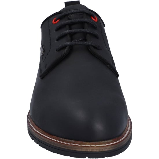 Hunter Jura Leer Heren Zwart Veterschoenen - Image 3