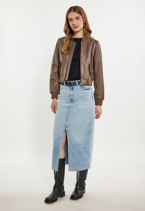 Dreimaster Jas Dames taupe - Image 2
