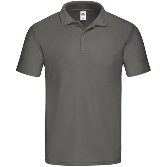 Fruit of the Loom Heren Origineel Polo Shirt (Licht Grafiet) - Image 1
