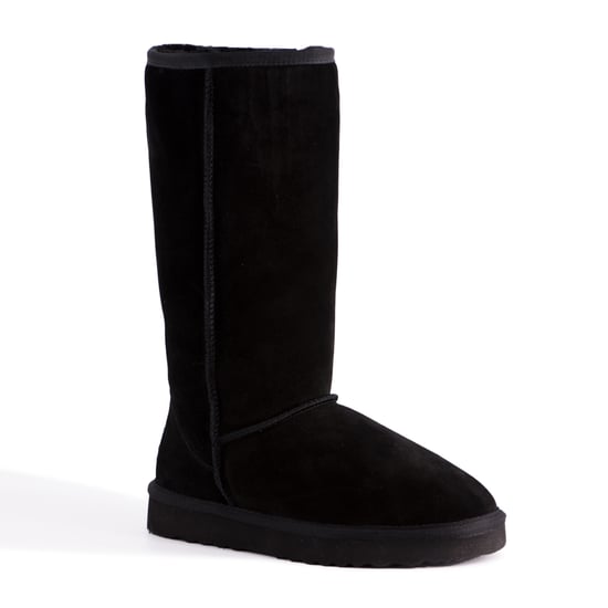 Aus Wooli "Newton" Australia Tall Zip, Black