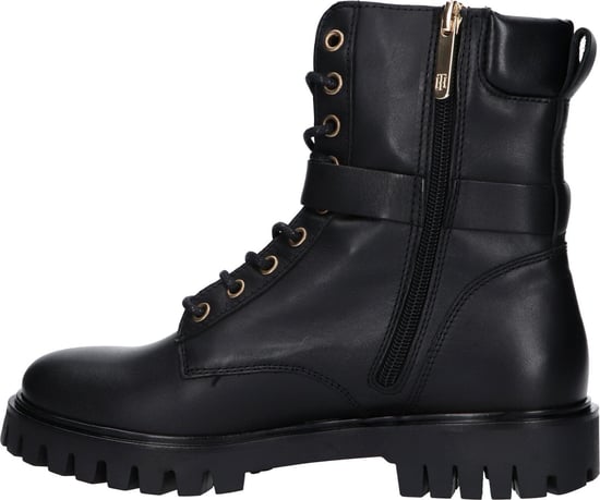 Enkellaarsjes voor dames Tommy Hilfiger in zwart - Image 3