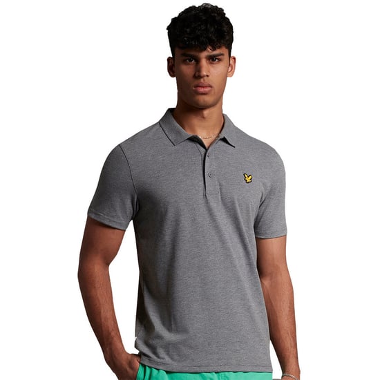 Lyle & Scott Sportpolo shirt met korte mouwen in Grijs - Image 1