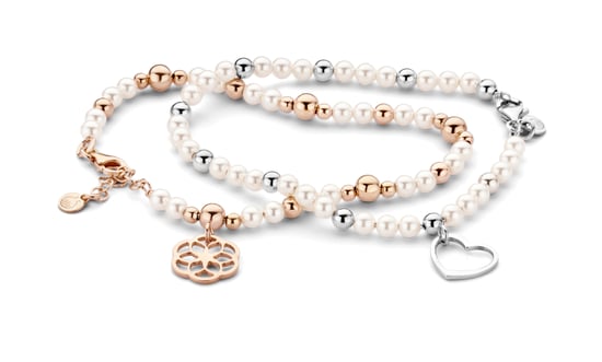 Orphelia 'Zahara' Dames 925 Sterling Zilveren Armband - Roze ZA-7182 - Image 4