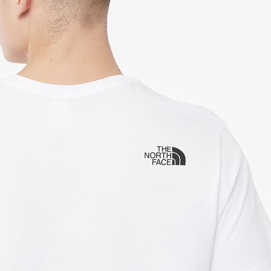 The North Face Bad Glasses T-shirt in Clear Lake Blue / TNF White - Image 4