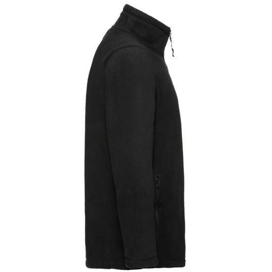 Russell Heren Full Zip Outdoor Fleece Jacket (Zwart) - Image 2