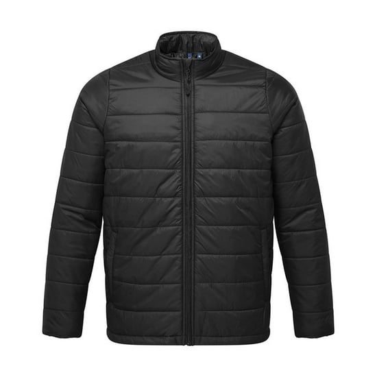Premier Heren Recyclight gewatteerde jas (Zwart) - Image 1