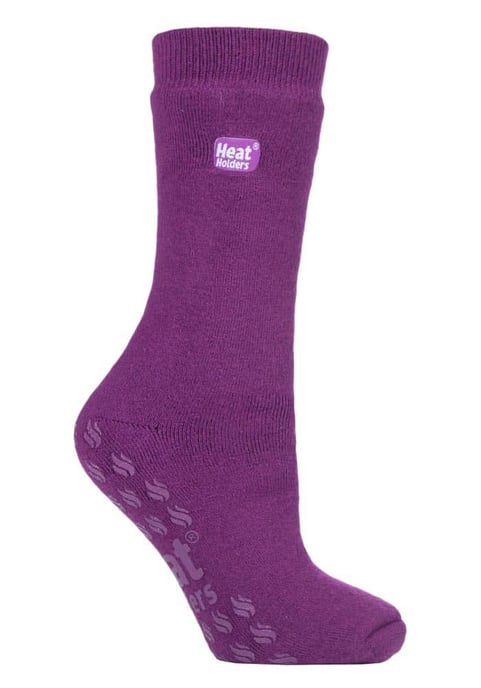 IOMI - Dikke 3.1 tog antislipsokken voor Raynauds - Paars - Image 1