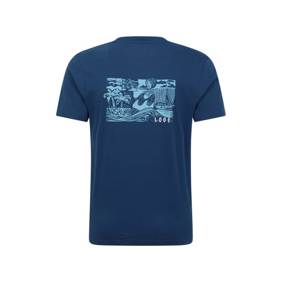 Mountain Warehouse Heren Looe Bedrukt Organisch T-Shirt (Marine) - Image 2