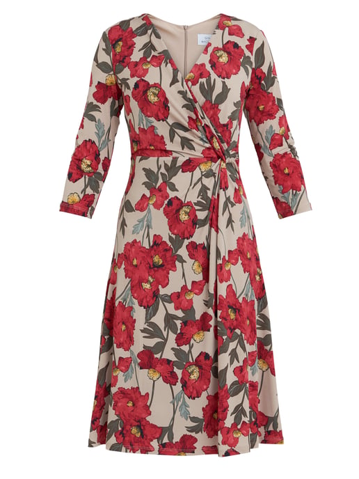 Cassidy Jersey Wrap Dress
