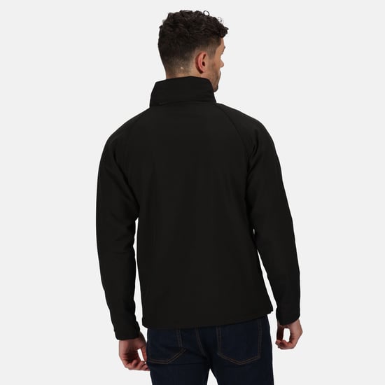 Regatta Mens Apex Soft Shell Jacket (Black)
