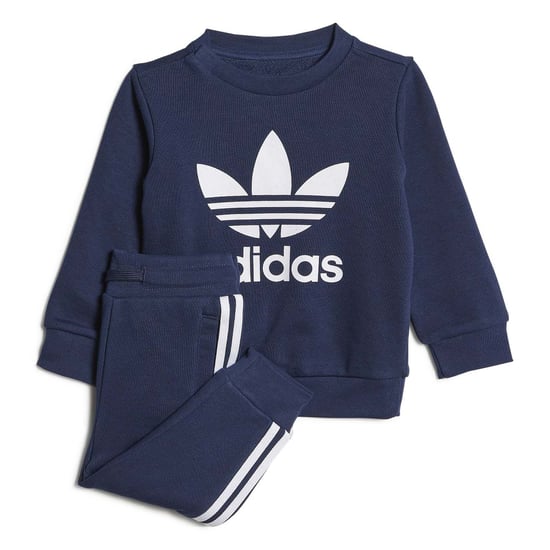 Jongensset adidas Originals Crew Sweatshirt in Indigo - Image 1
