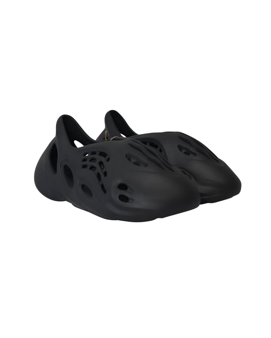 Adidas Yeezy Foam Runner Sneakers in Onyx Black Rubber