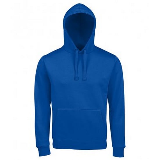 SOLS Unisex Volwassenen Spencer Hooded Sweatshirt (Koningsblauw) - Image 1
