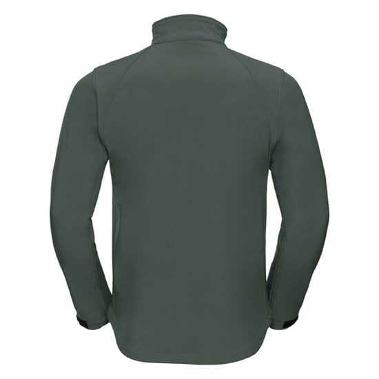 Russell Heren waterbestendig & winddicht Softshell-jasje (Fles groen) - Image 2