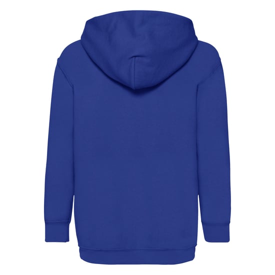 Fruit of the Loom Kinderen/Kinderen Classic Hooded Sweatshirt (Koningsblauw) - Image 2