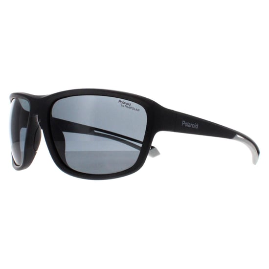 Polaroid Rectangle Unisex Matte Black Grey Polarized High Contrast PLD 7049/S