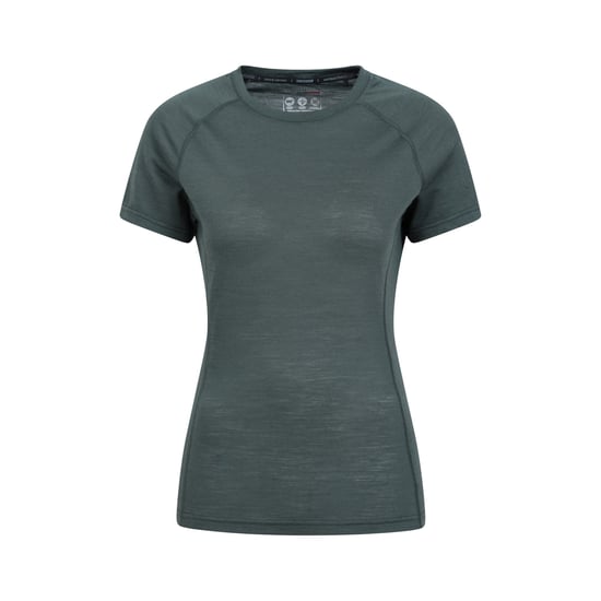 Mountain Warehouse Dames/Dames Summit Merino Wol Thermo Top (Groen) - Image 1