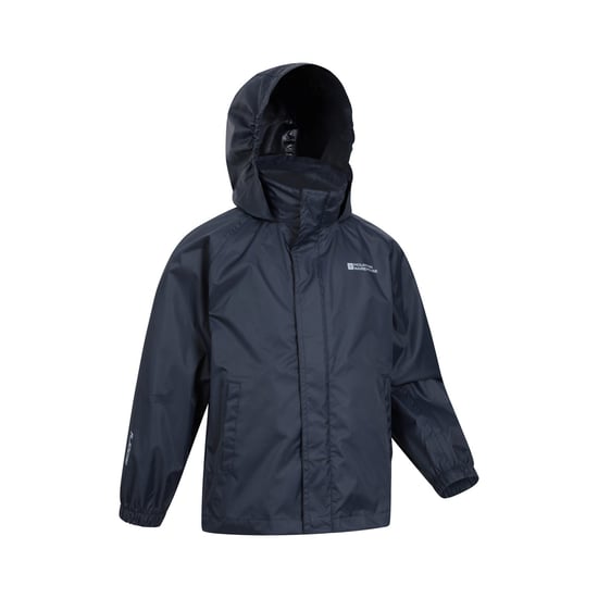 Mountain Warehouse Pakka II Waterdichte Jas voor Kinderen/Kinderen (Donkerblauw) - Image 3