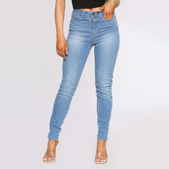 Dames Skinny Slim Fit Denim Jeans| Enzo Designer Womenswear - Image 2