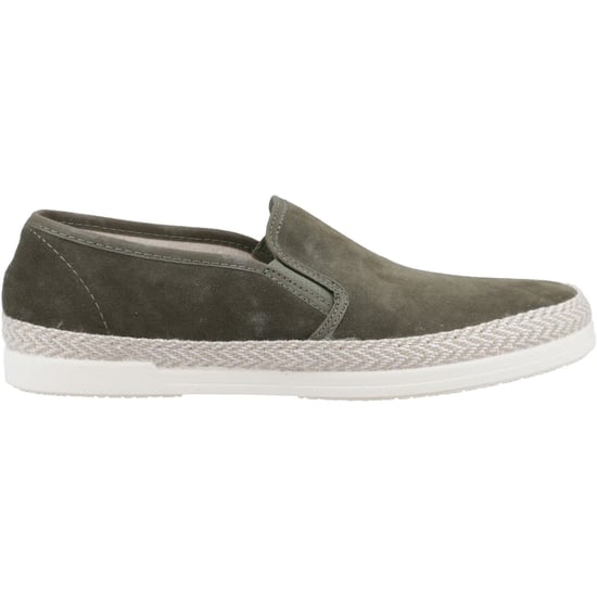 Dune Francisco Suède Heren Khaki Sportschoenen - Image 6
