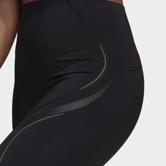 Women's adidas Tailored HIIT Luxe 45 Seconds Training Leggings in Black - Image 5