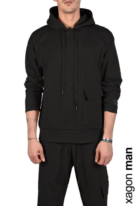 Xagon Man blouse Mannen zwart - Image 2