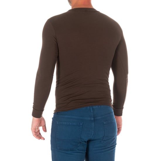 Long-sleeved T-shirt with half-high collar 1625-H man
