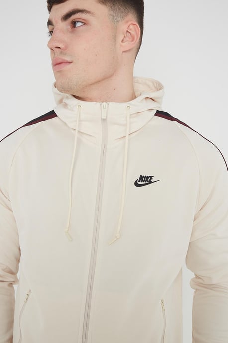 Nike Tribute poly trainingspak voor heren in crème - Image 5