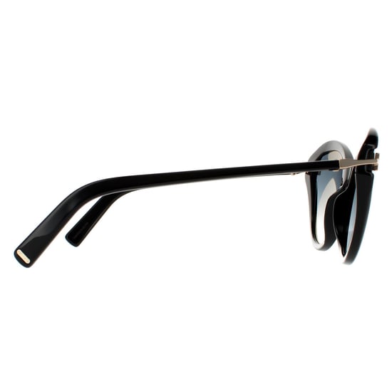 Tom Ford zonnebril Leigh FT0850 01B Shiny Black Smoke Gradiënt - Image 4