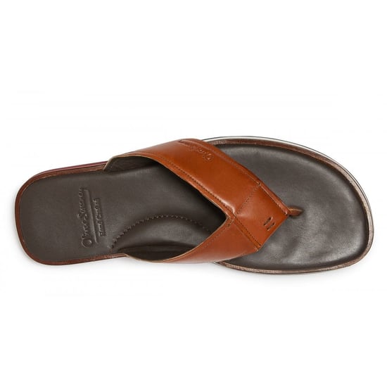 Oliver Sweeney Saltash Leather Mens Flip Flops - Image 4