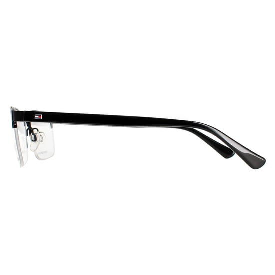 Tommy Hilfiger Half Rimless Mens Matte Black  TH 1528