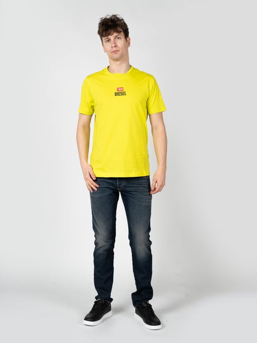 Diesel T-Shirt T-Just Mannen geel - Image 2