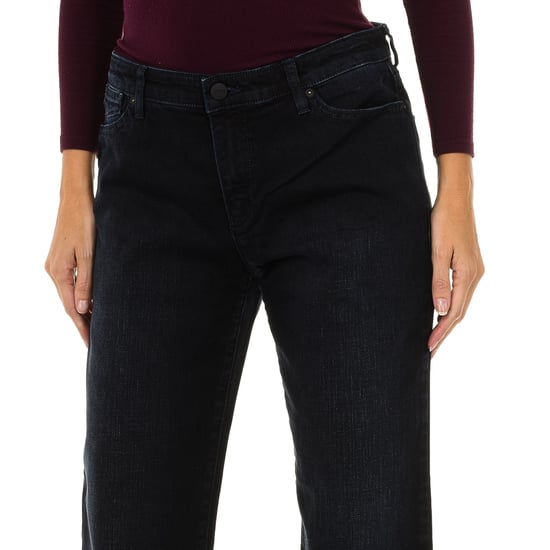 Women's long straight-cut denim pants 6Y5J15-5DWPZ