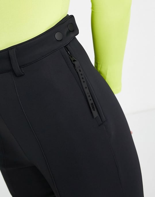 ASOS 4505 Tall skinny ski trouser with stirrup-Black