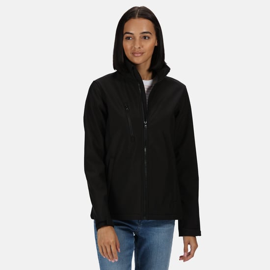 Regatta Dames/dames Ablaze 3-lagige Membraan Soft Shell Jacket (Zwart) - Image 3