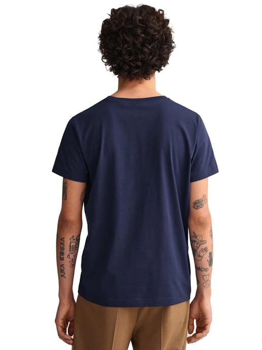 Gant heren Crew Neck T-shirt Archive Shield - Image 3