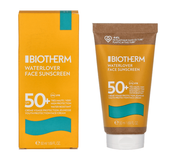Biotherm Waterlover Face Sunscreen Cream SPF50+50 ml. - Image 1