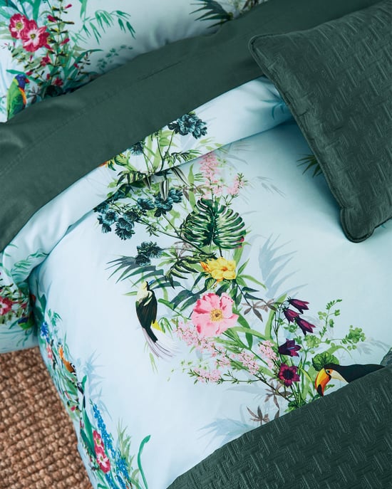 Ted Baker Tropd Ductevo2Opa Tropical El Double Duvet Cover, Light Blue