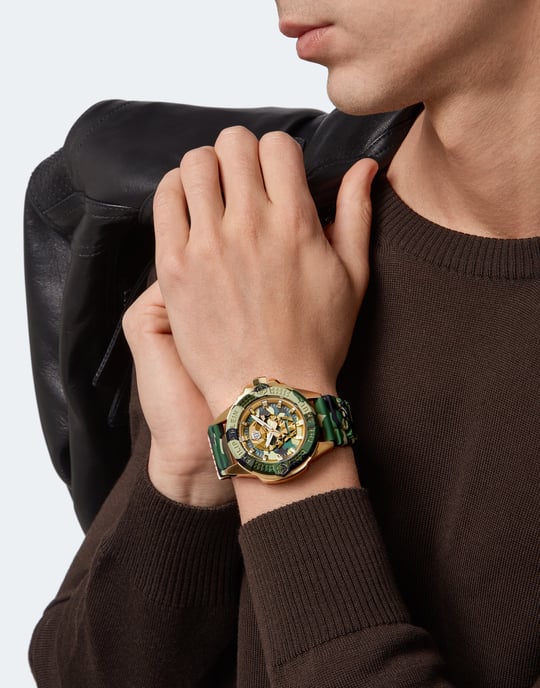 Philipp Plein The $kull Heren Horloge Groen PWAAA0921 - Image 3
