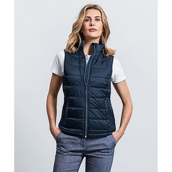 Russell Womens/Ladies Nano Body Warmer (French Navy)