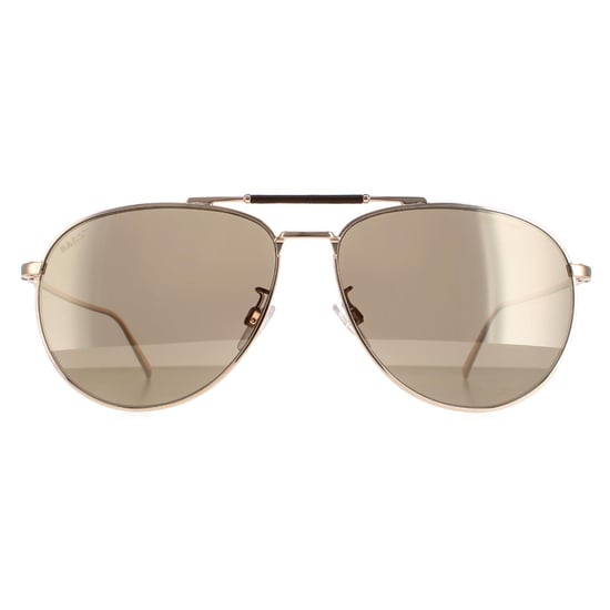 Bally Aviator Mens Cooper  Gold Mirrored  BY0038-D