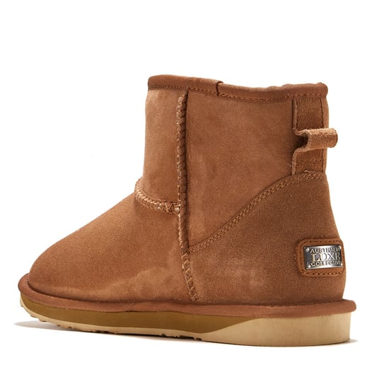 Mens Cosy X Short Chestnut Boots