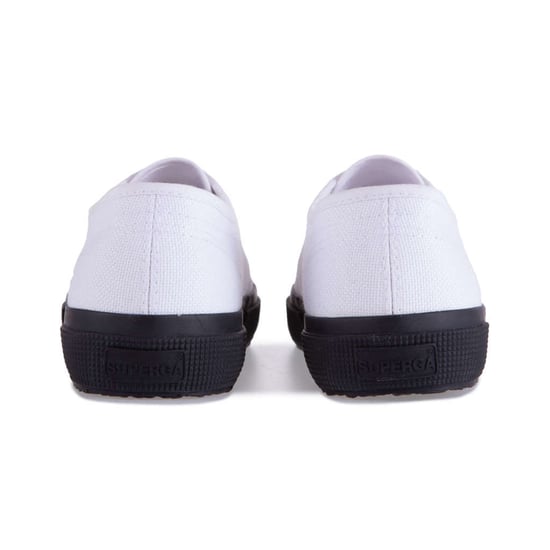 Superga Unisex 2750 Cotu Classic Trainers voor volwassenen (Wit/zwart) - Image 2