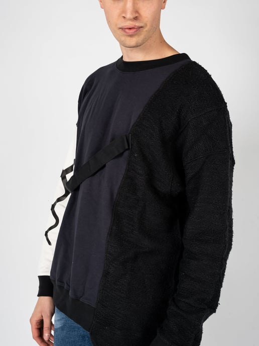 Nicolo Tonetto blouse Lien Mannen zwart - Image 5