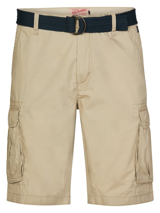 Petrol Industries - Heren Cargoshort met riem - Bruin - Image 1