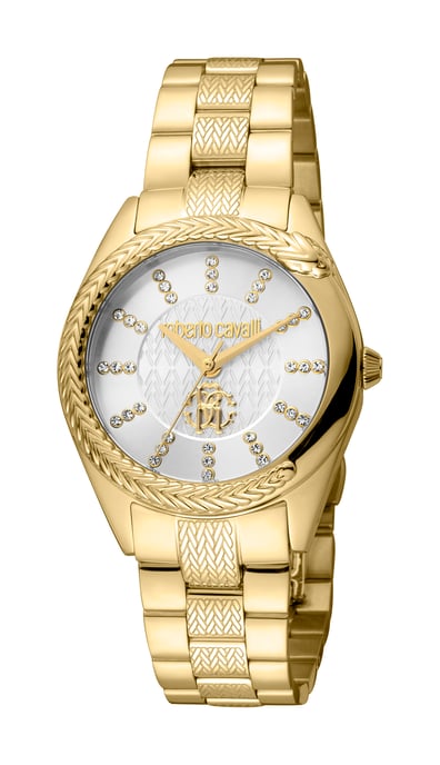 RC5L038M0055 Roberto Cavalli 4894626189999 Womens Quartz Stainless Steel Silver Stainless Steel 5 ATM 32 mm Watch - Image 1