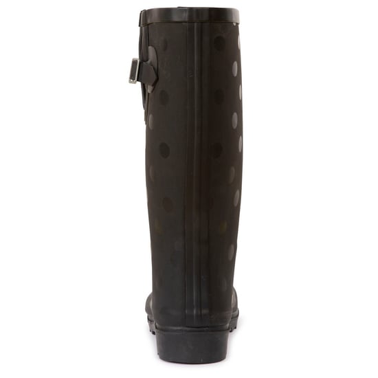 Trespass Womens/Ladies Elena Polka Dot Wellington Boots (Black)