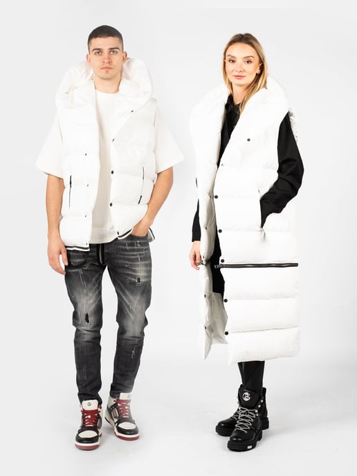 La Haine Inside Us hesje Unisex-LM068 Vrouw Wit - Image 2