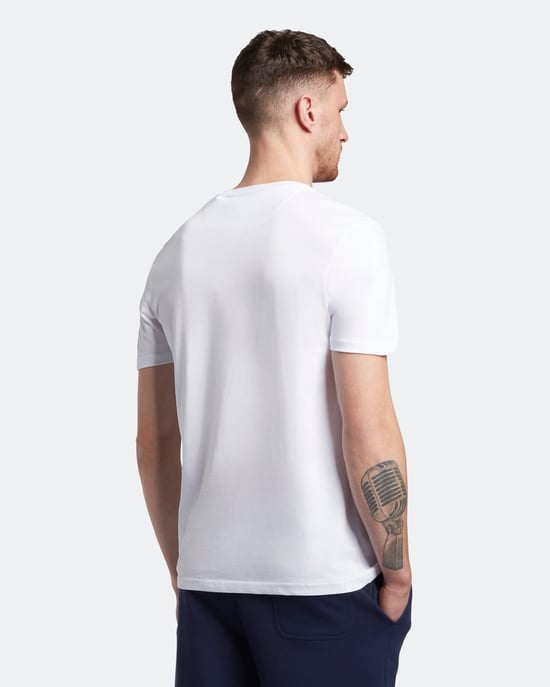 Lyle & Scott Effen T-shirt in Wit - Image 4